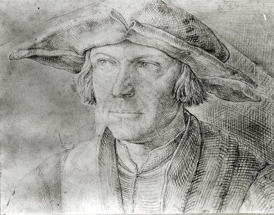 Selbstporträt von Lucas van Leyden